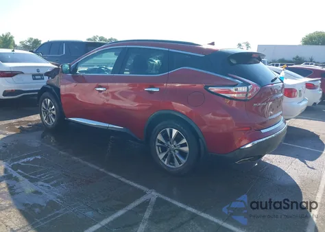 2015 Nissan Murano Sv z USA, uszkodzony, nr VIN 5N1AZ2MH3FN266190